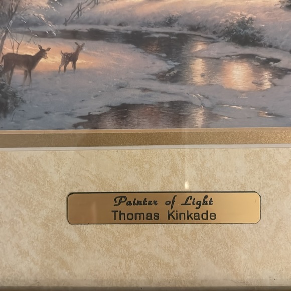 Thomas Kincaid Christmas painter of lights - Picture 4 of 10